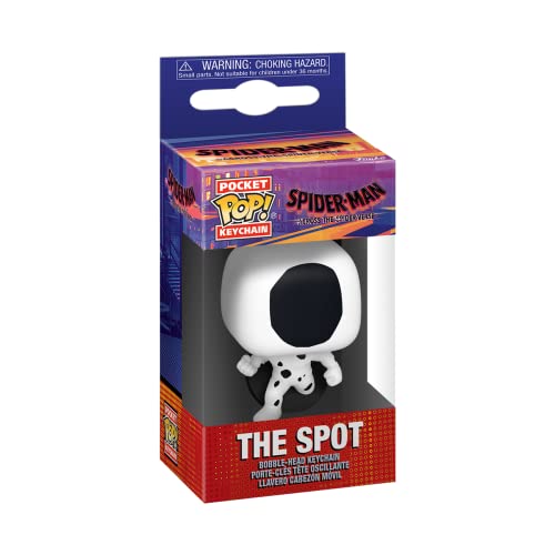 Figurine porte clés Funko Pop! Spider Man: Across The Spider Verse The Spot en vinyle à collectionner - vue 3