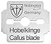 3 Swords Germany, brand quality 80 PIECES replacement refill spare blades for corn plane callus remover shaver cutter eliminator razor, professional pedicure foot care MADE in Solingen GERMANY (02808)