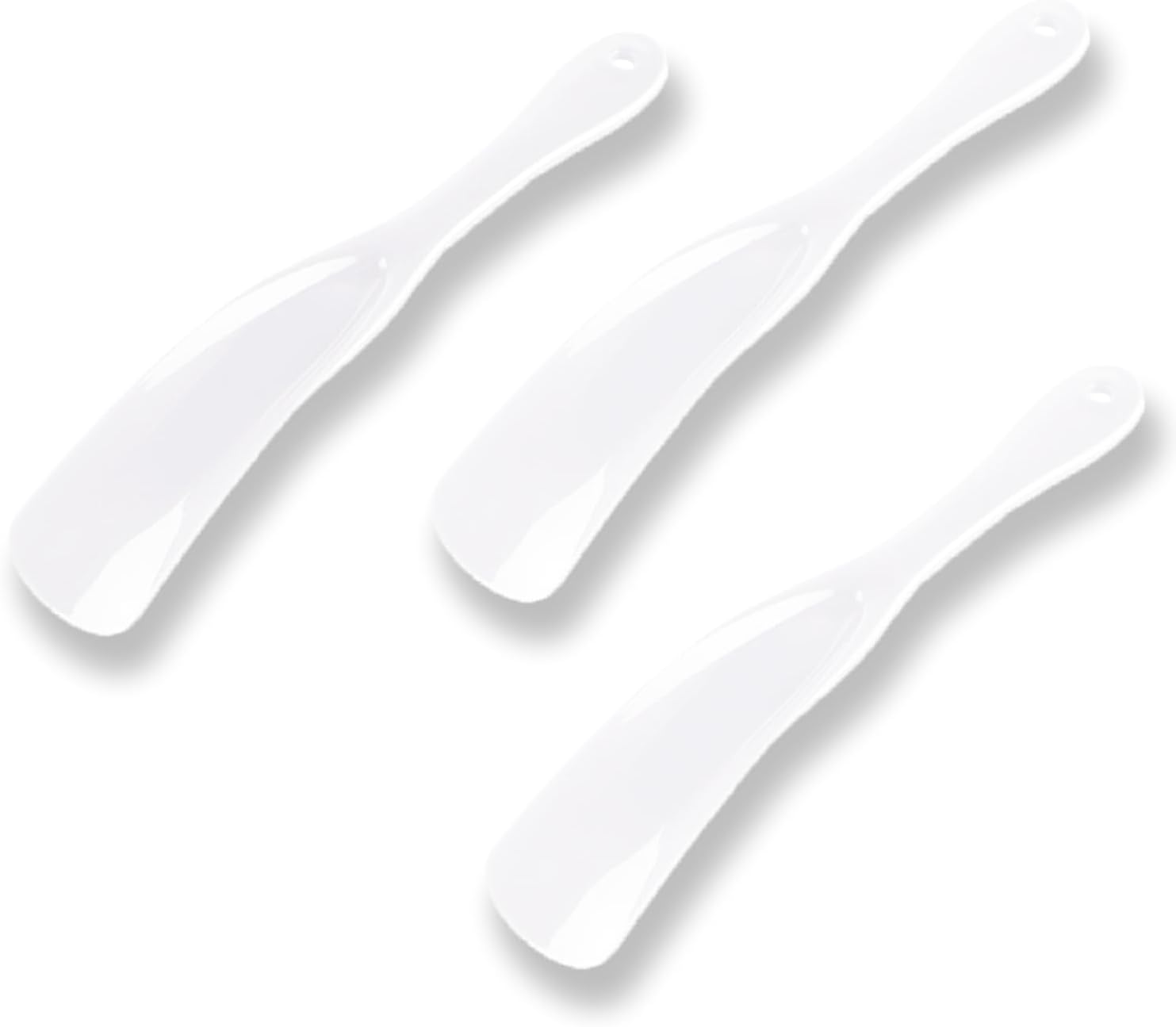 Shoe Horn Long Handle,Universal Fit for Seniors, Men, Women & Kids, Shoe Spoon Design Home/Travel Use 3Pack miniatura 1