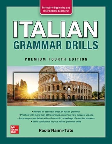 Paola Nanni-TateItalian Grammar Drills, Premium Fourth Edition