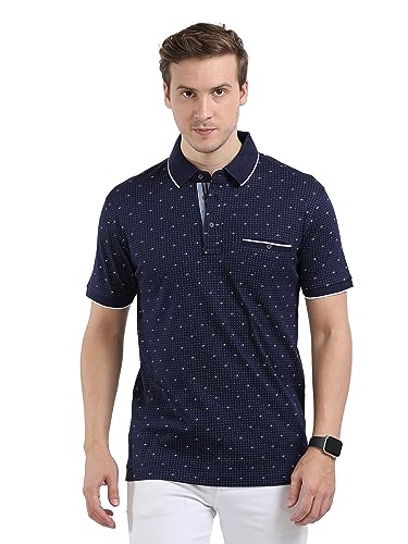 Image of Classic Polo Mens Polo Neck Slim Fit Cotton T-Shirt