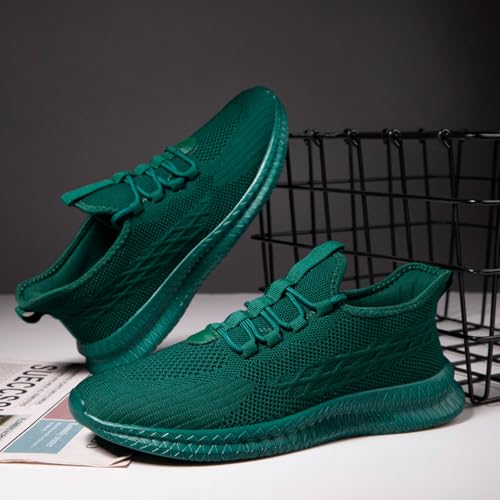Image of Mens Walking Shoes Tennis Slip on Sneakers Running Jogging Athletic Gym Ultra Lightweight Breathable Comfortable Non Slip Fashion