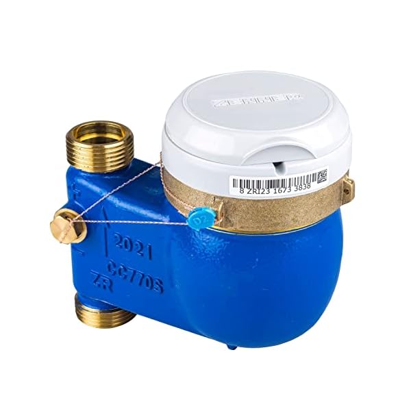 Zenner Wasserzähler MNK-ST für Kaltwasser Baulänge 105 mm, 1 Zoll AG, geeicht 2024 – Bild 7