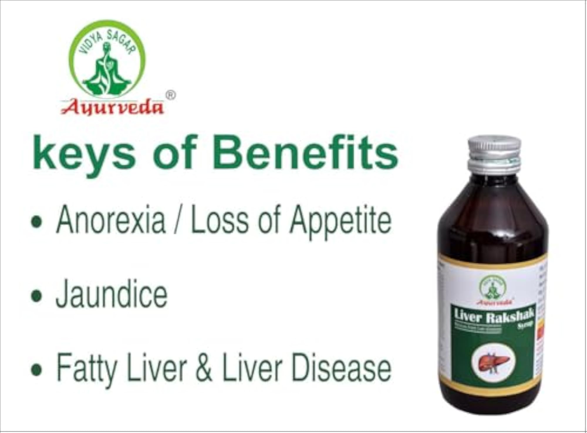 Liver RAKSHAK Syrup, 200ML (Pack of 2)