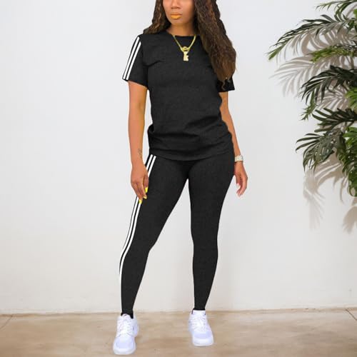 Nimsruc Two Piece Sets For Women Summer Casual Sweatsuits4