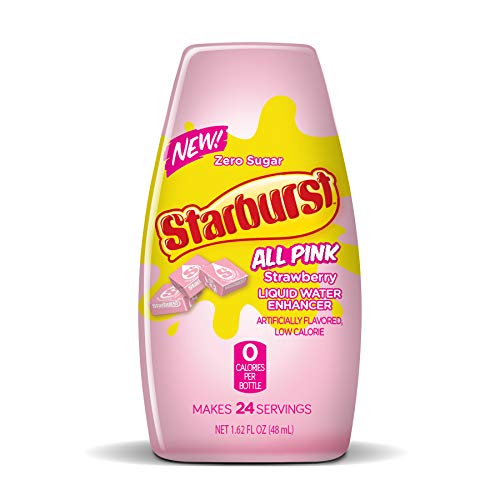 The Jel Sert Company Starburst All Pink Strawberry Liquid Water Enhancer, 1.62 Fl Oz