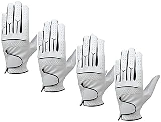 4 Mens DursGrip Cabretta Golf Gloves (Left) (4XL)