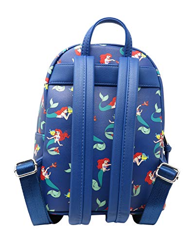 Loungefly Disney The Little Mermaid Ariel Double Strap Shoulder Bag Purse3