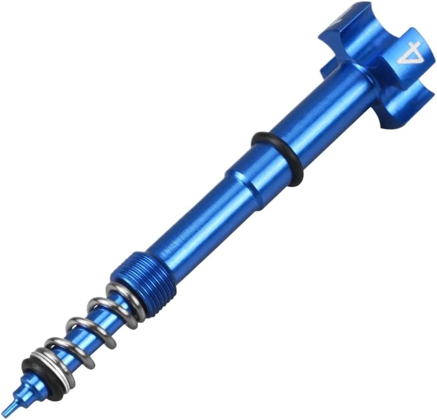 Fuel Mixture Adjuster Screw Compatible with KX250F 2004-2010 KX450F 2006-2009 KLX450R 2008-2009 KXF250 KXF450 Motorcycle Carburetor(Gold)