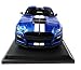 MAISTO 1:18 Scale 2020 Blue Ford Shelby GT500 Mustang DIECAST Model CAR