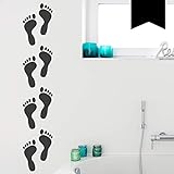 Wandkings Wandtattoo Footprints - Fußabdrücke 10 x 11 cm 
