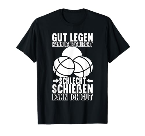 Boulespieler Boulekugeln Boule Petanque T-Shirt