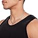 Hanes Men's Essentials Top Pack, Midweight Cotton Tanks, Sleeveless Shirts, 3-Pack, Black