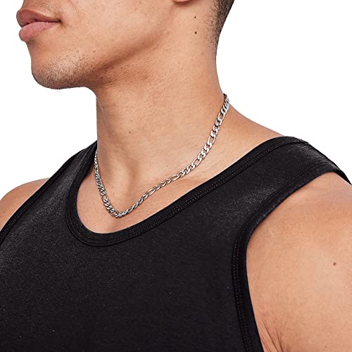hanes mens essentials tank top pack midweight cotton tanks sleeveless shirts 3-pack