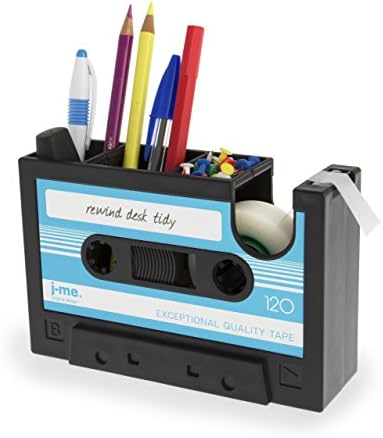 j-me Rewind Desk Tidy, Blue