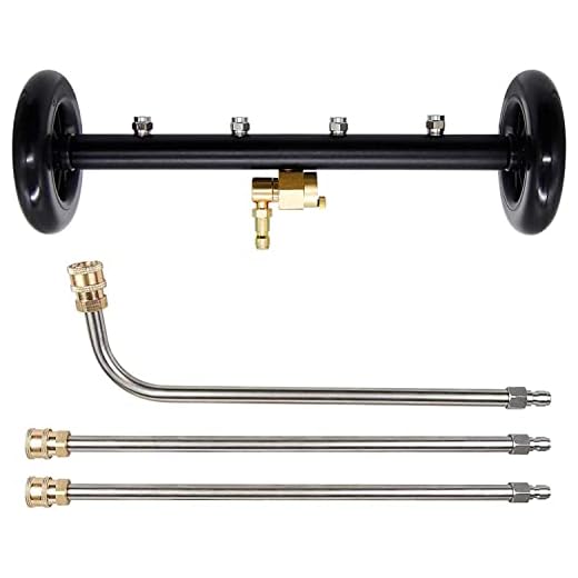 What is the flow rate of my hobby pressure washer Under Pressure Cleaner Water Broom