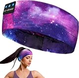 LC-dolida ヘッドバンド ヘッドホン スリープヘッドホン Bluetoothヘッドバンド 睡眠用 ワイヤレス ヘッドバンドヘッドホン 薄型 HD ステレオスピーカー付き 使い勝手 横向き寝 スポーツ ヨガ 旅行に適合