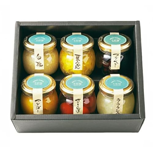 ゼリー 果実ゼリー 詰合せ 6種 計6個 京橋千疋屋 山形県 高畠町 tk06ayt330001 白桃 夏みかん ブルーベリー マンゴー さくらんぼ ラフランス ふるさと納税