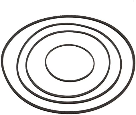 50pcs 40-130mm Mix Cassette Tape Machine Belt Assorted Common Belt