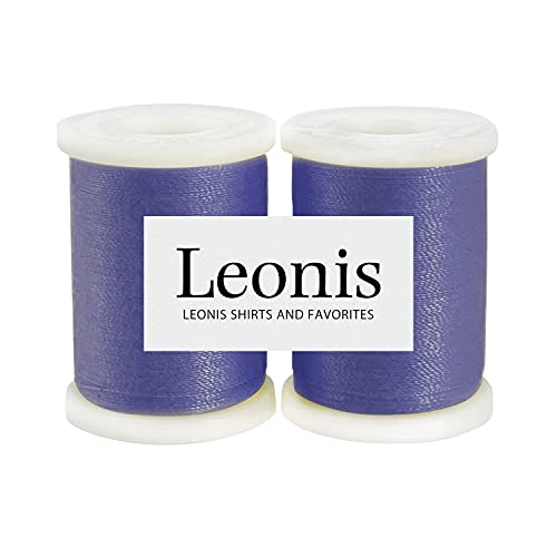 LEONIS Polyester All-Purpose Sewing Threads 110 Yards/100m 2pcs [ 78313 ]