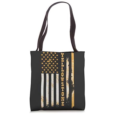 Yellowstone Flag Tote Bag Cover