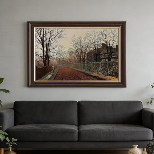 Poster A November Morning Grimshaw impression sur toile 20x30 cm - 7