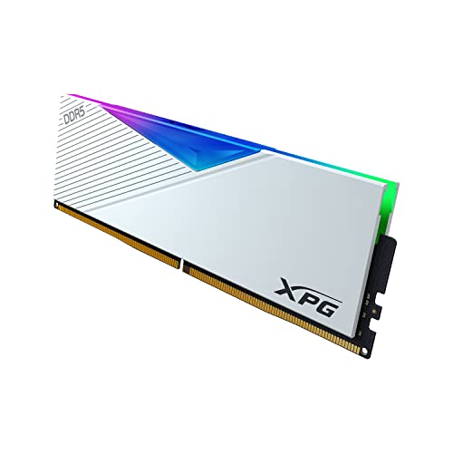 Image of ADATA XPG Lancer RGB 16GB (1 * 16 GB) DDR5 6000 MHz CL 40-40-40 U-DIMM Desktop Memory RAM - AX5U6000C4016G-CLARWH (White)