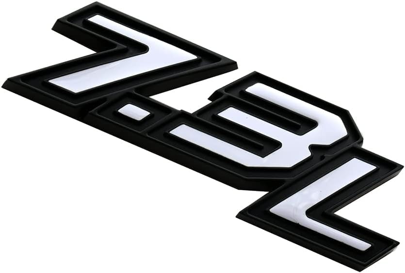 Image of 2pcs New 7.3L Emblems 3D Turbo Diesel Side Badge Nameplate Logo (White)