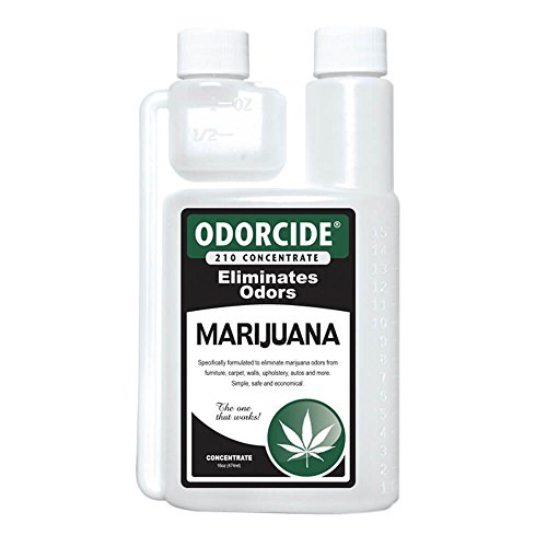 Odorcide Marijuana Concentrate Pet Odor and Stain Removers, 16 oz, Clear (210M-P)