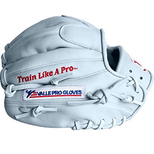 Valle Eagle 975S Strap-Back 9.75” Infield Baseball Training Glove – I Web (Right Hand Throw) #TOP3