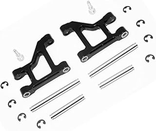 EPTNNASO RC 1/10th CC01 Upgrade Parts Alloy Aluminum Front Lower Suspension Arm Anodized Black -1PR Set