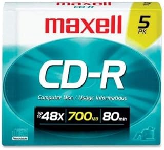 Maxell Cd-r Pro for Photo 48x 700mb 5 Pack