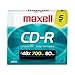 Maxell Cd-r Pro for Photo 48x 700mb 5 Pack