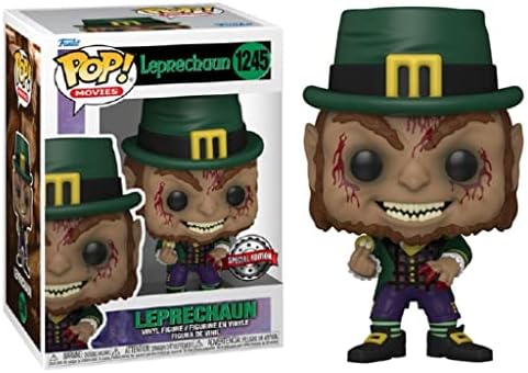Funko Pop! Movies: Leprechaun - Leprechaun (Bloody), Amazon Exclusive, Multicolor, 65033