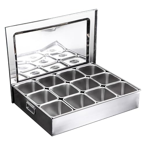 Ensemble d'épices en acier inoxydable de qualité supérieure pour chef - 2