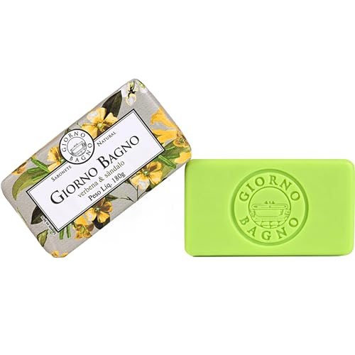 Giorno Bagno Sabonete Em Barra Para Mãos E Corpo Aroma Verbena & Sândalo 180G