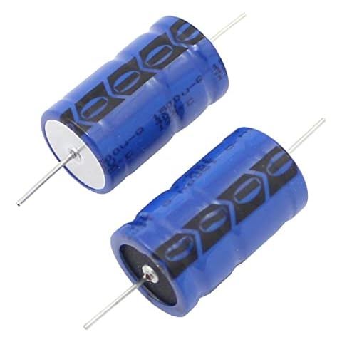 5x Elko Kondensator axial 1500µF 40V Cover