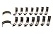 ACL - Chrysler 345, 370 ci (5.7L/6.1L) Hemi .25 Oversize High Performance Rod Bearing Set (8B1808H-.25)