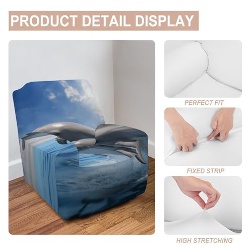 Housse de fauteuil extensible pour masquer les rayures - 5