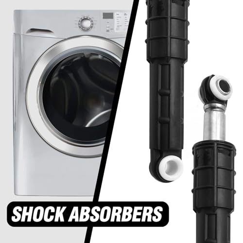 DC66-00470D 4 Pcs Washer Shock Absorbers, Replacement for Samsung Washing Machine Models WF45B6300AC WF45R6100AP WF45R6300AC, Replaces 4959027, AP6884239, PS12720639