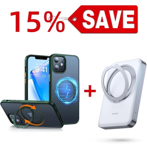 TORRAS 10000mAh Magsafe Power Bank — Buy Together to Save 15%