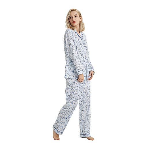 GLOBAL Women's Lounge 2 Piece Pajama Set Top