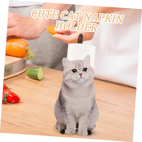 Support papier toilette chat mignon, la solution déco contre le désordre