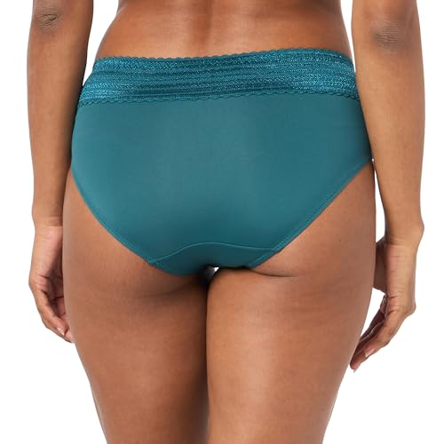 Image of Warner's womens No Pinching No Problems Dig-free Comfort Waist With Lace Microfiber Hipster 5609j