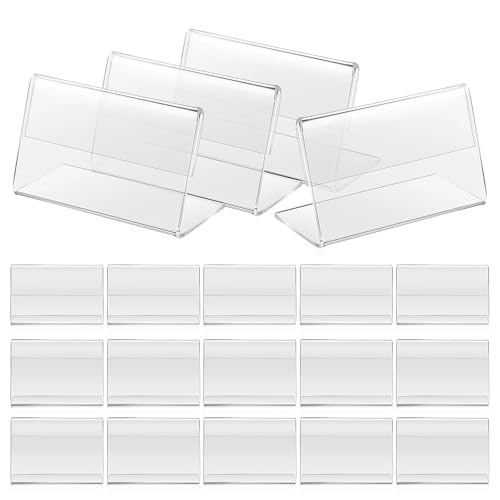 NUOLUX �A�N�����J�[�h�f�B�X�v���C�X�^���h 40���Z�b�g L���^�f�U�C�� �����T�C���z���_�[ �s�ꉮ���X�ܗp�v���C�X�J�[�h���� ���f�B