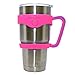 Pink Handle for Ozark Trail Tumbler 30 oz RTIC Simple Modern & Other 30oz Tumblers. CHILLOUT LIFE Anti-Slip Handle For YETI Tumbler BPA-free (Pink & Purple Handle Only)