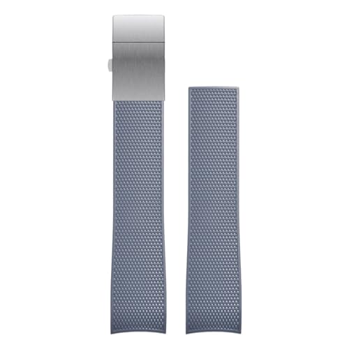 Correa de silicona para Longines Hydroconquest de caucho natural flexible L3.781