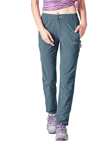 donhobo Damen Outdoorhose Winddicht Wasserabweisend Wanderhose Sommer...