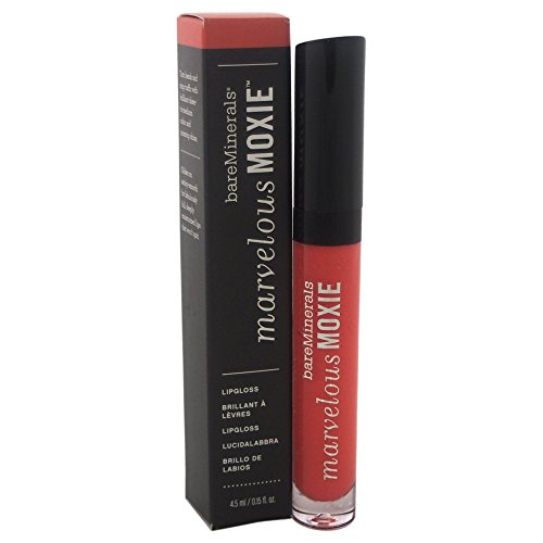 bareMinerals Marvelous Moxie Party Starter Lip Gloss for Women, 0.15 Ounce
