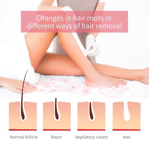 Image of Wax Heater Machine Roller Wax Warmer Kit for Hair Removal | Professional Waxing Kit for Women | Includes Wax Heater, Refill Cartridges & Wax Strips | Salon & Home Use Waxing Combo (03)